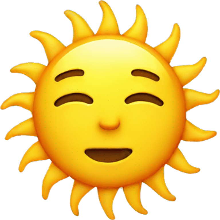 sun  emoji