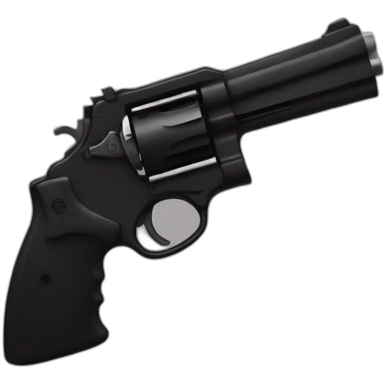 black rose and handgun emoji