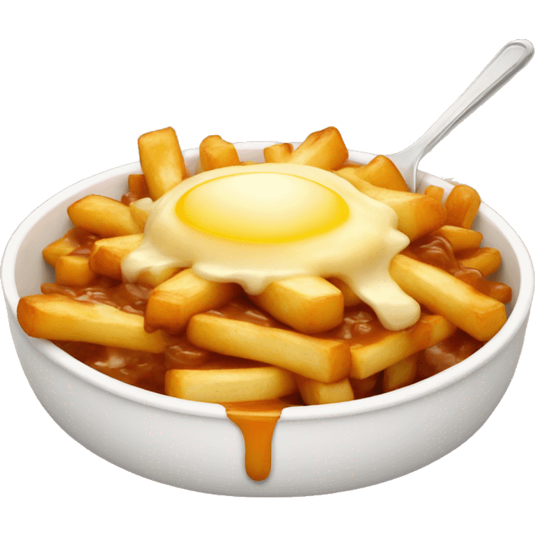 Poutine qui dort emoji