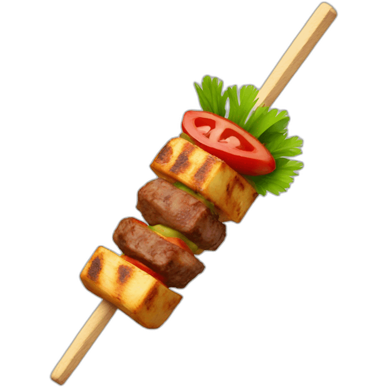 kebab skewer emoji