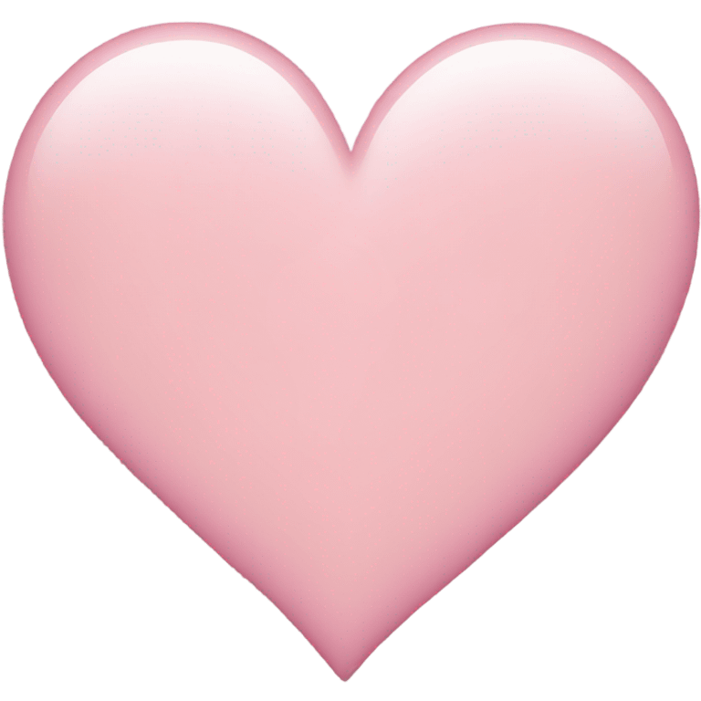 Heart pink  emoji