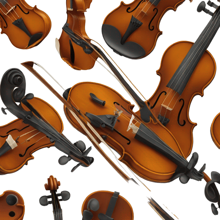 vintage patel brown violin emoji