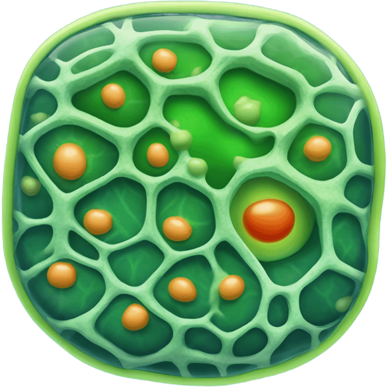 Plant cell with it’s wall emoji