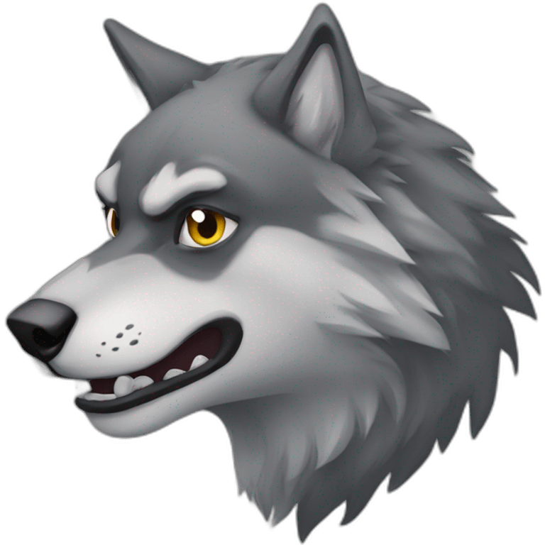 Loup garou emoji