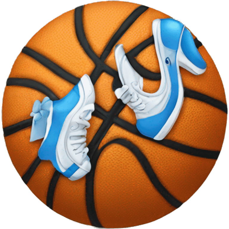 cinderella as a basketball emoji