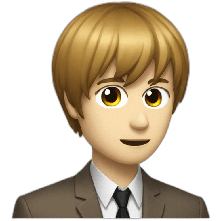 Light Yagami  emoji