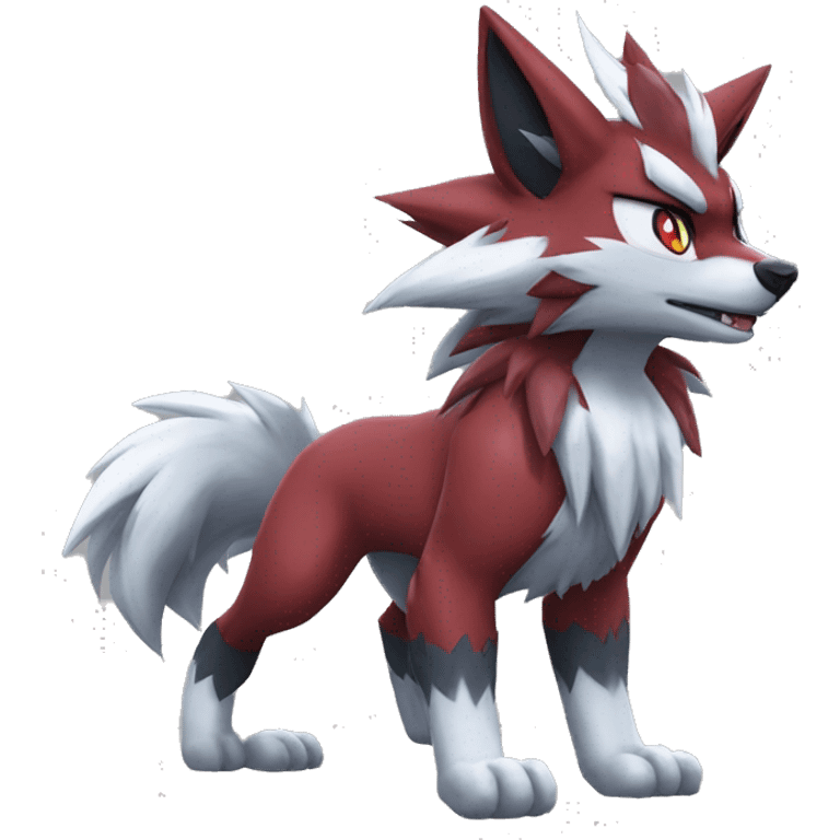  Incineroar Zoroark Lycanroc Fakemon emoji