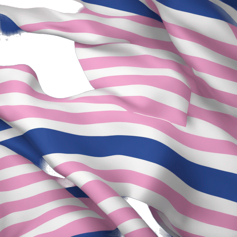 getero flag blue white pink emoji