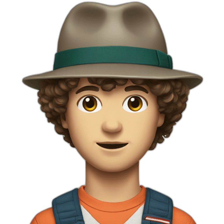 Stranger things dustin emoji