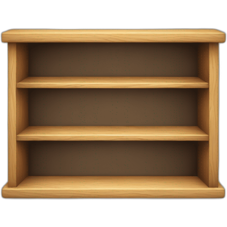 wooden shelf emoji