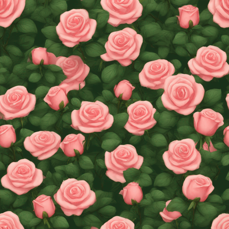 rose bush emoji