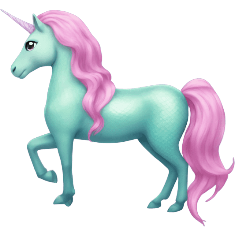 Mermaid unicorn  emoji