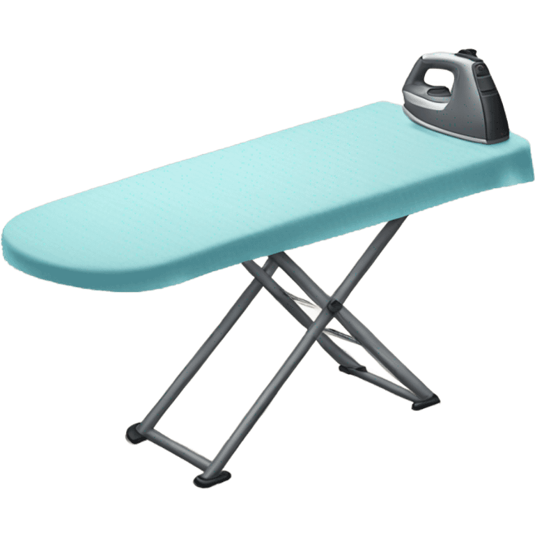 ironing table and iron emoji