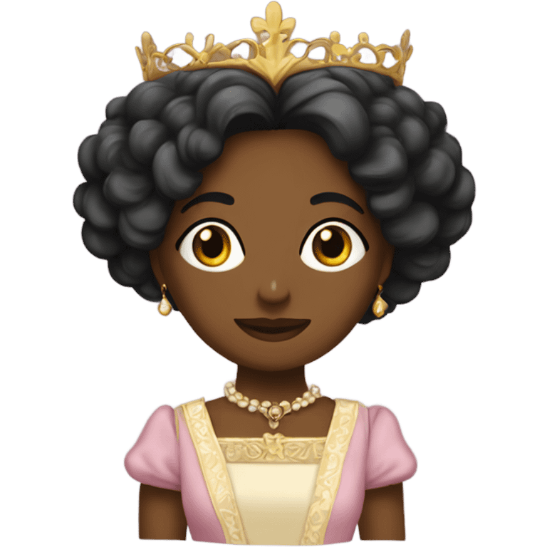 Luisiana vestita da principessa  emoji