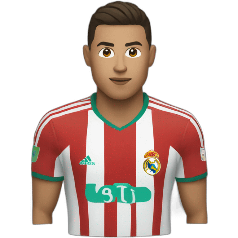 ronaldo doing siuuu emoji