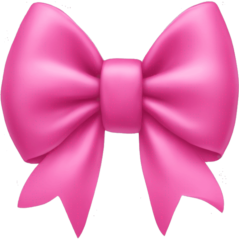 Pink bow emoji