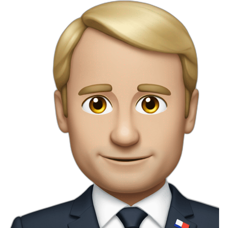 Macron Putin emoji