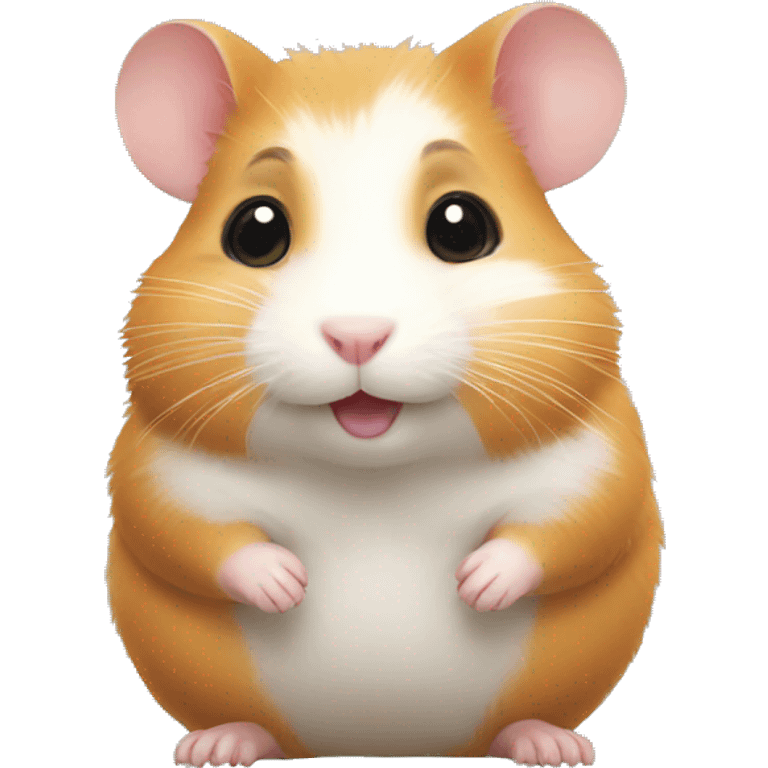 smart hamster emoji