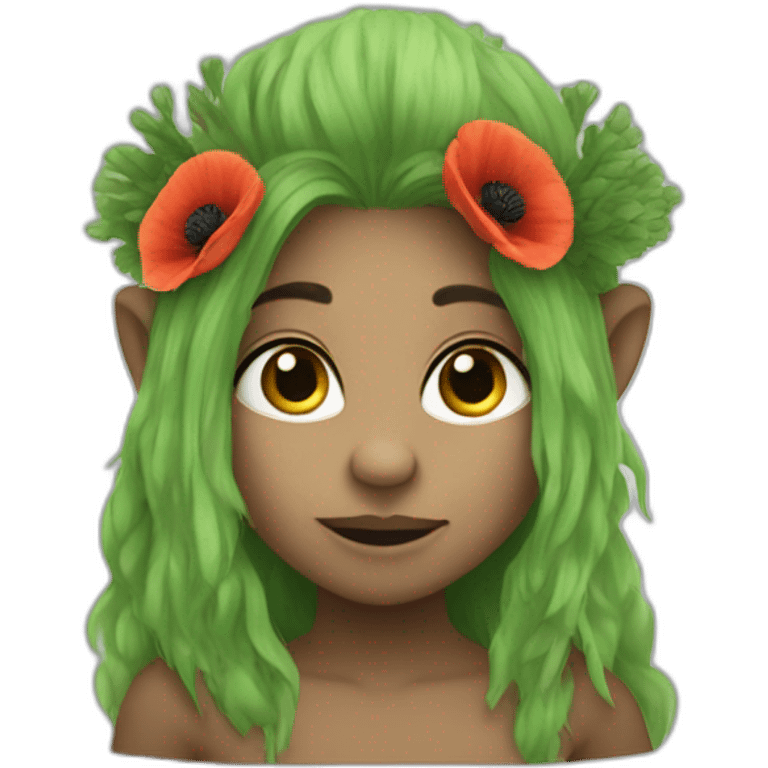 Poppy the trolls emoji