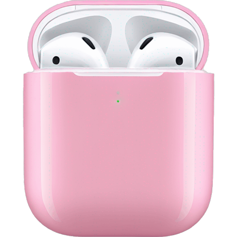 Pink airpods emoji