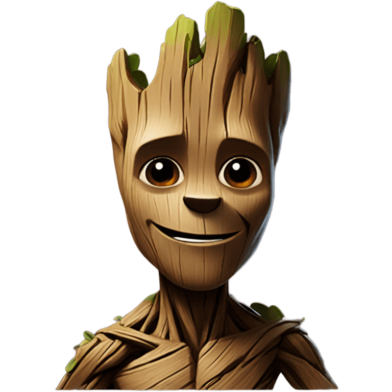 Groot partying emoji