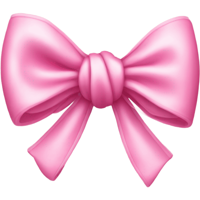 Cute pink bow  emoji