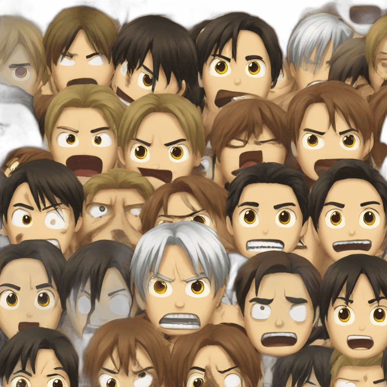 attack on titan  emoji