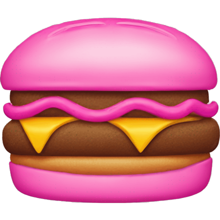 Pink McDonald’s  emoji