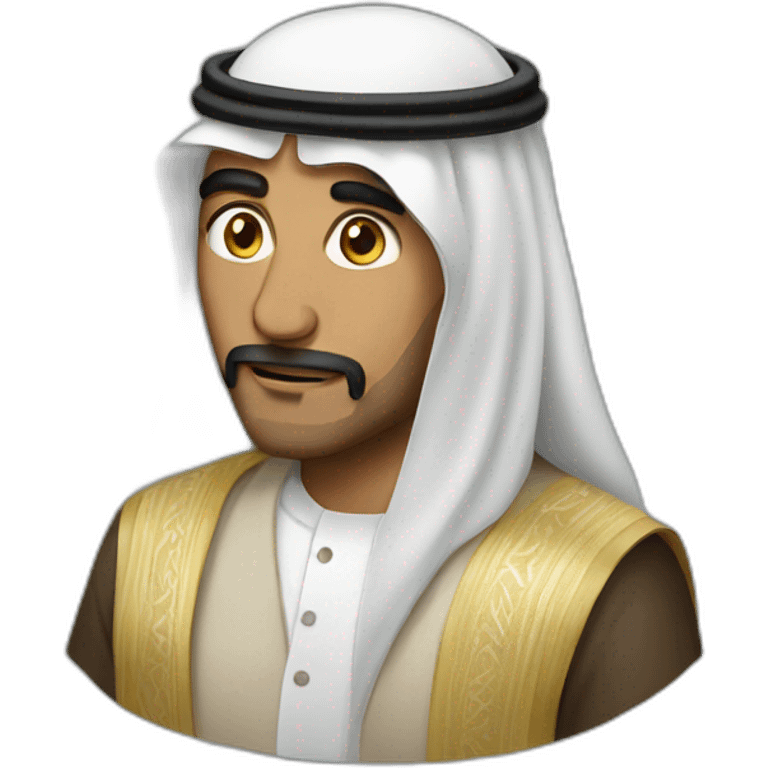 a man from saudi arabia emoji