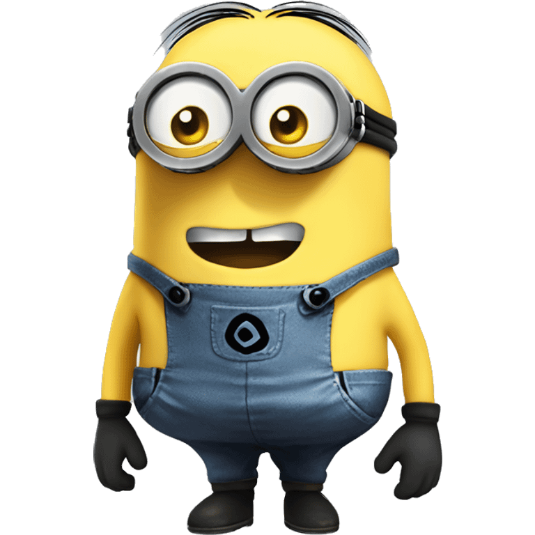 Teleporting Despicable 4 character mega minion  emoji