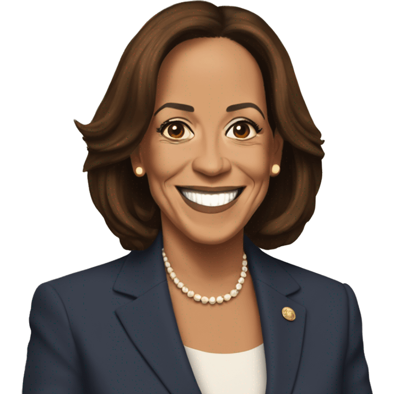 Kamala Harris run white house emoji