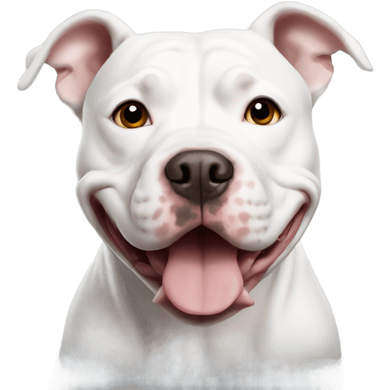 white pitbull emoji