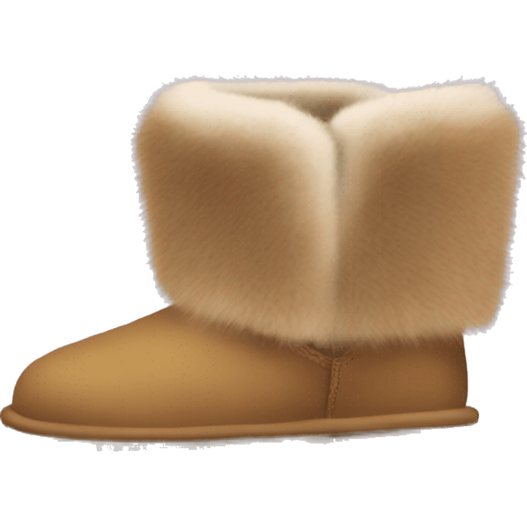 Uggs furry boots emoji