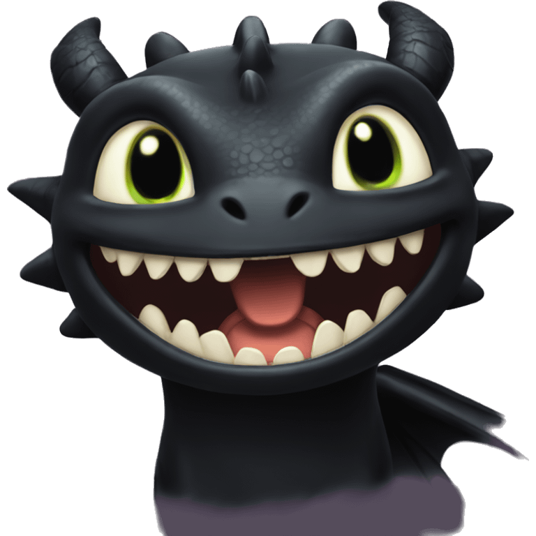 Toothless-from-How-to-train-your-dragon emoji