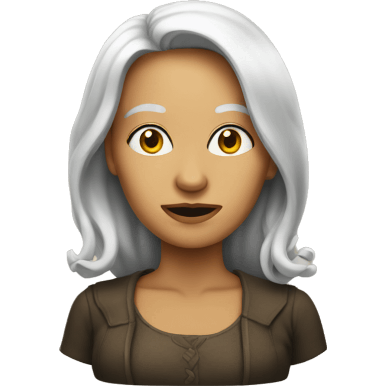 Strange woman emoji