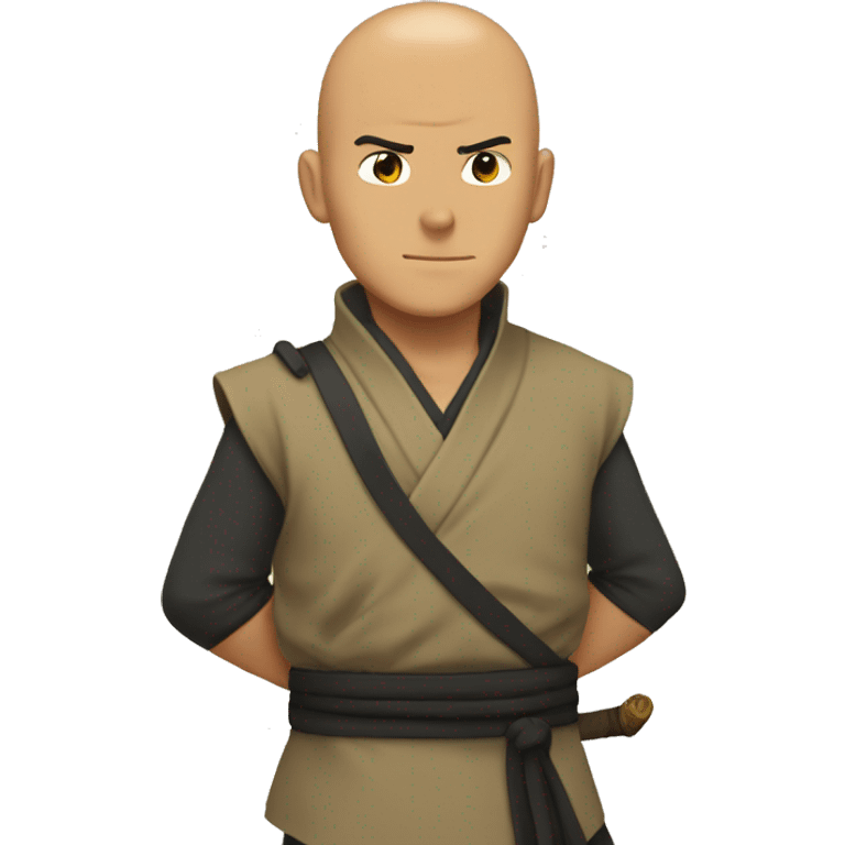 Tan bald guy ninja from the hidden leaf emoji