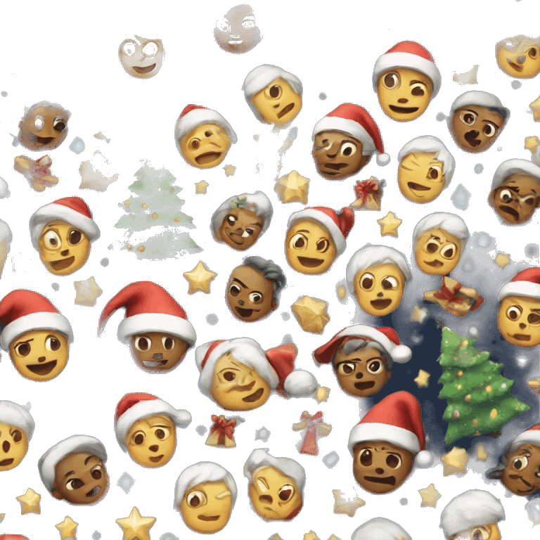 christmas night emoji