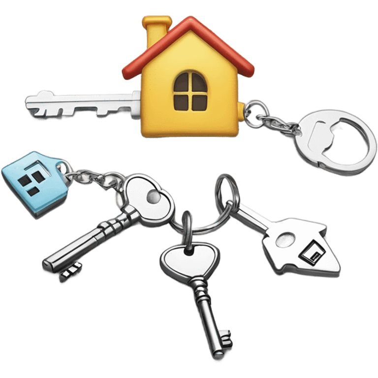 HOUSE KEYS emoji