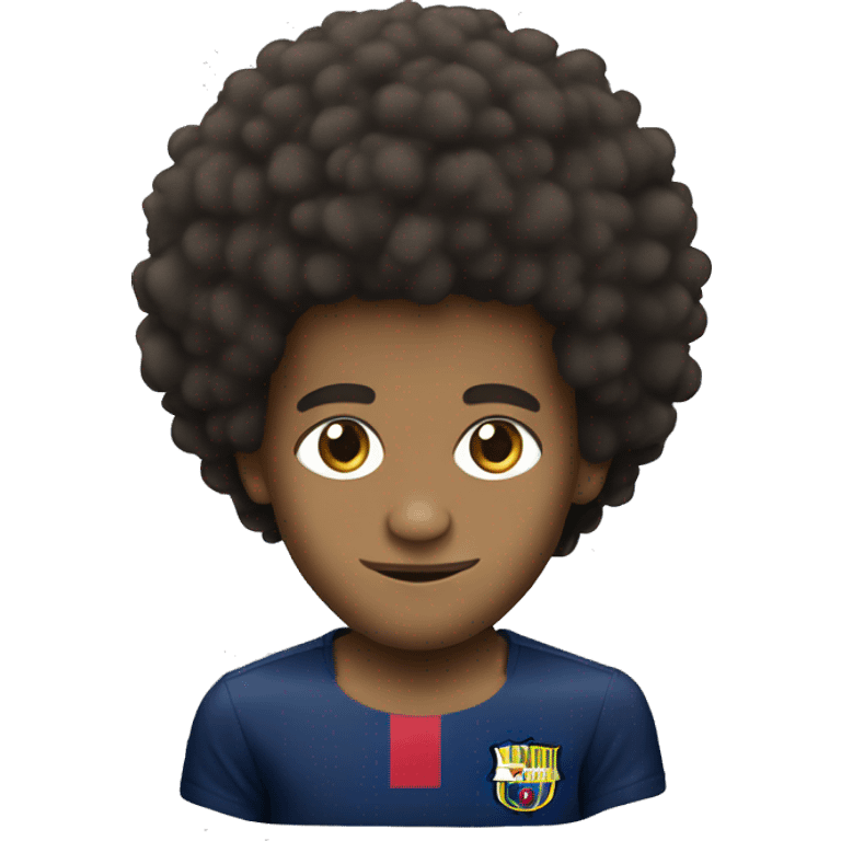 Neymar jr afro emoji