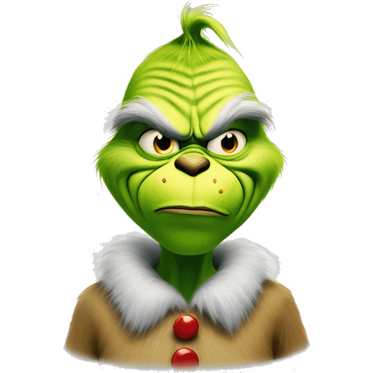 The grinch emoji