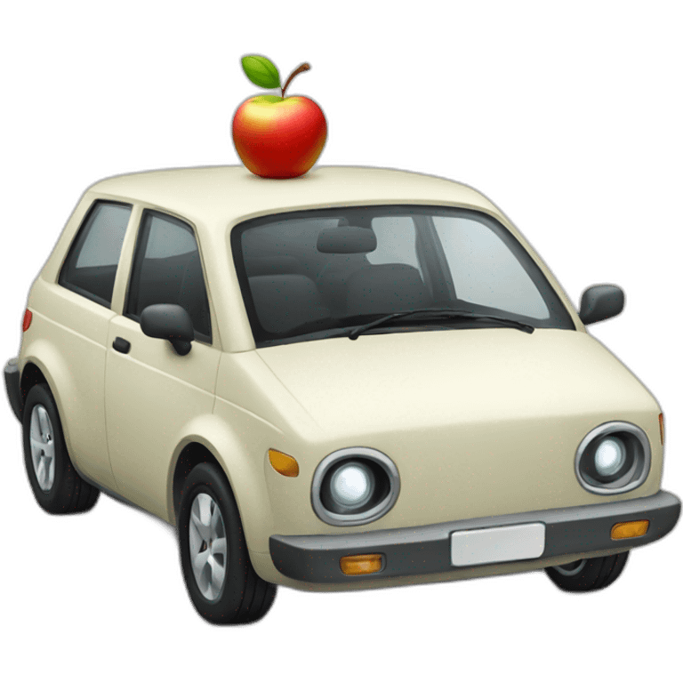 apple car emoji