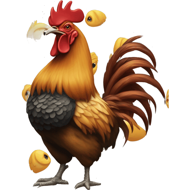 Kelso Rooster gamefowl emoji