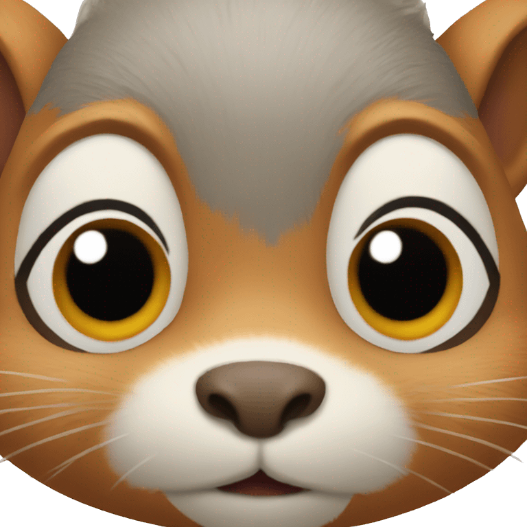 Squirrel face  emoji