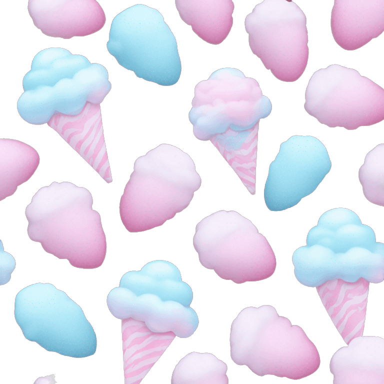 Cotton candy emoji