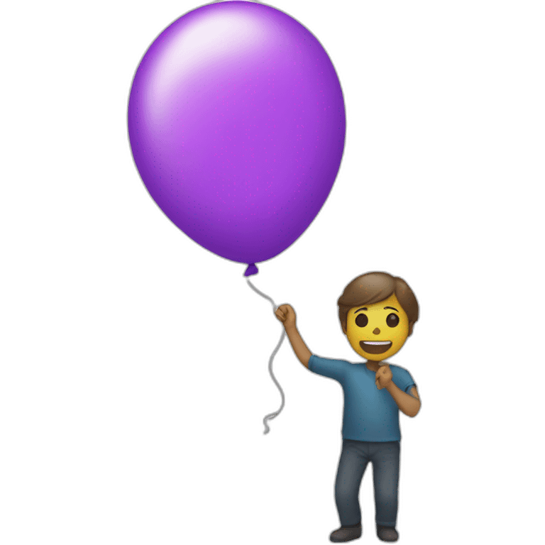 Person Using Ballon emoji