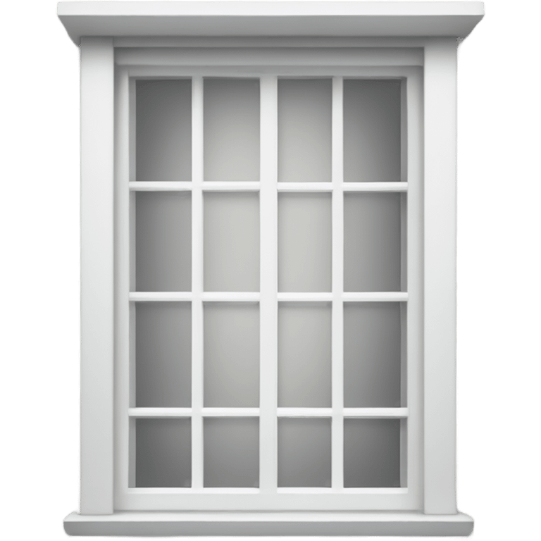 White termopan window  emoji