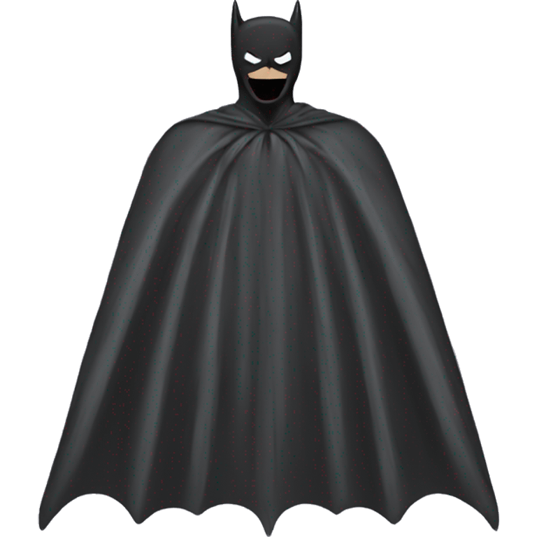 bat man cape emoji