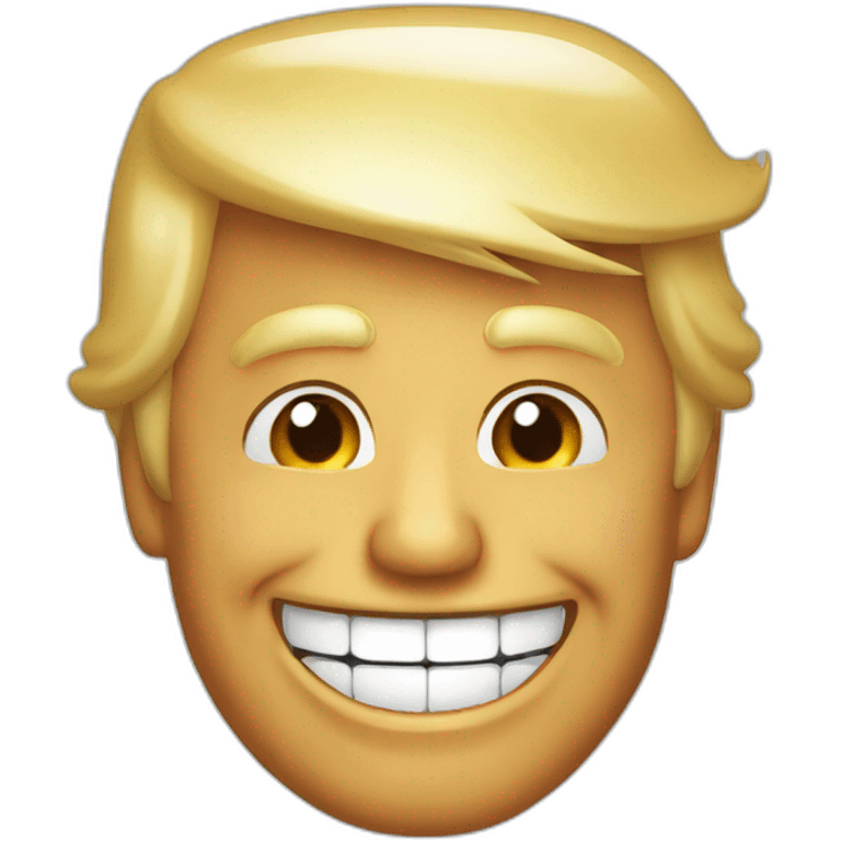 Donald trump laughs emoji