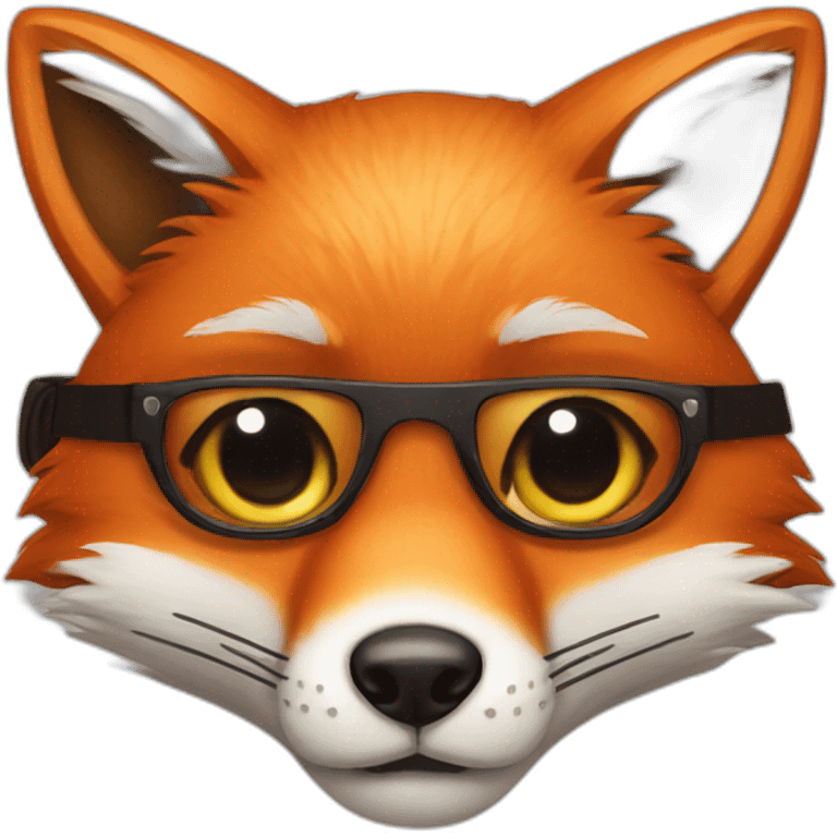 fox with eye patch emoji