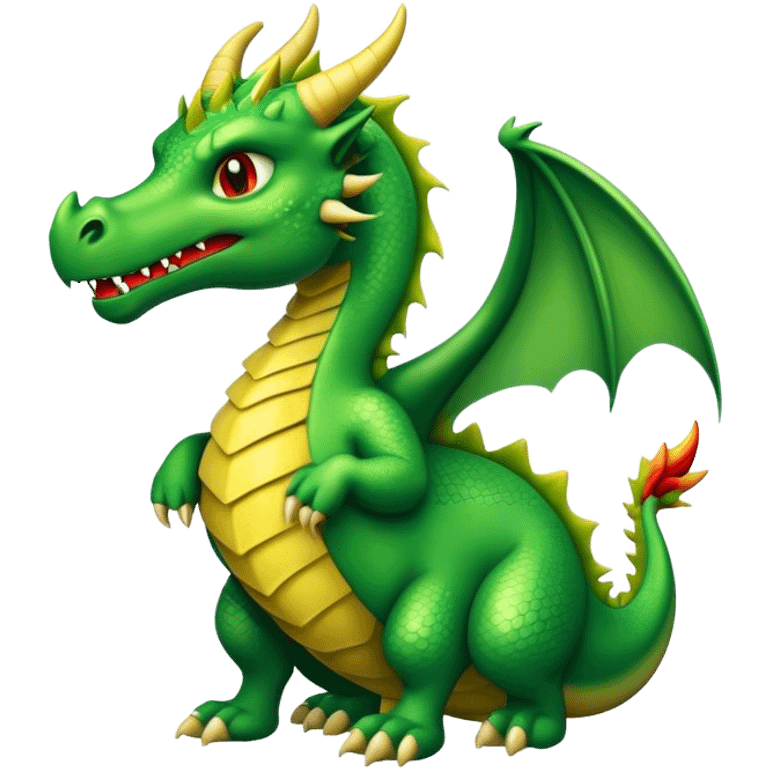 ein Drache im Anzug emoji